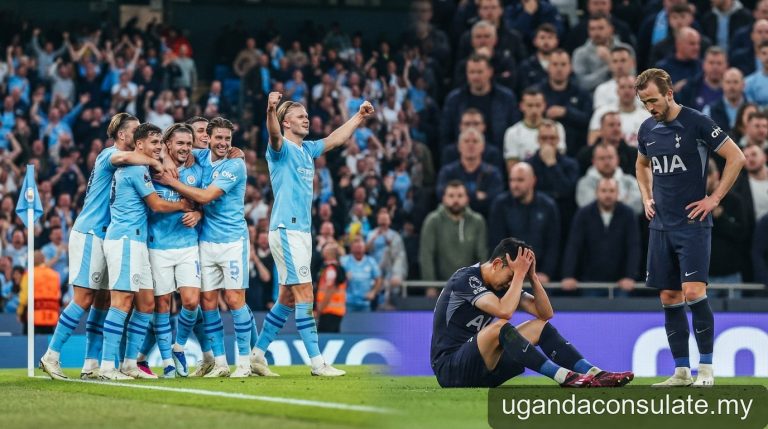 Premier League 2026/27: Man City toàn thắng, Tottenham chìm sâu dưới đáy bảng