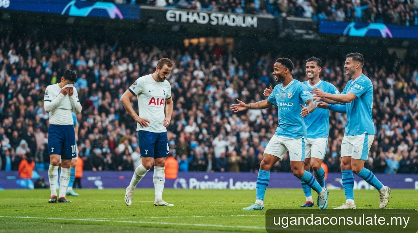 Premier League 2026/27: Man City thống trị tuyệt đối, Tottenham rơi xuống đáy bảng - 2